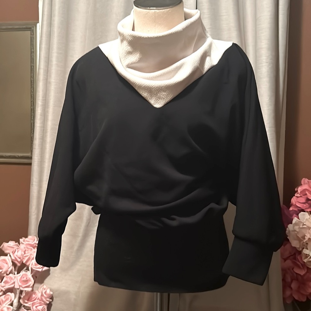 Black and white dress